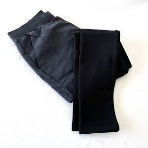 Fleece lined leggings with attached shorts by Prospecs